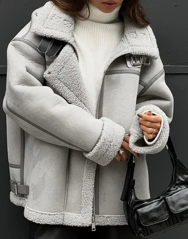 Aria - Winter Wide Coat - Warm & Stylish for Cold Days