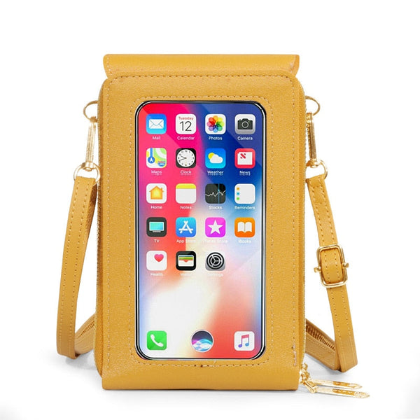 Fely | Clear Touch Crossbody Phone Bag