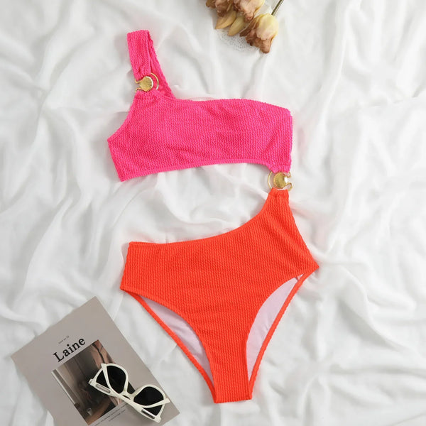 ASHLEY | Coastal Chic High-Waisted Bikini