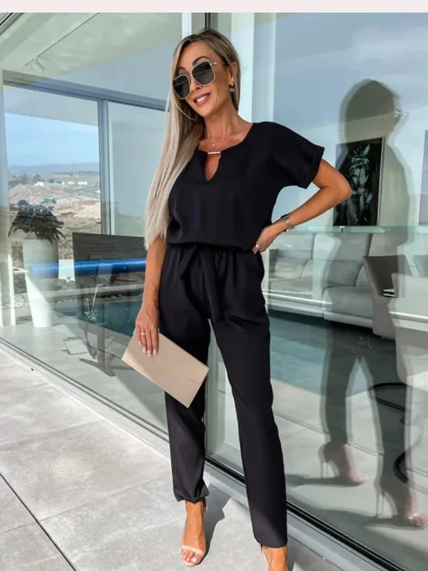 Aimee | Summer V-neck Jumpsuit