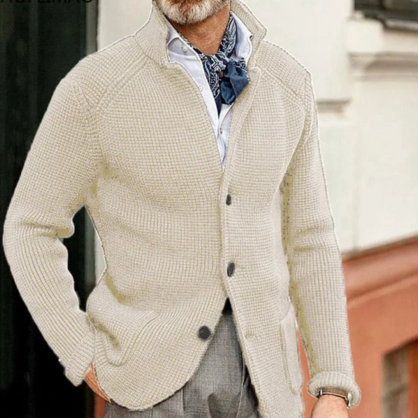 Long Winter Cardigan for Men