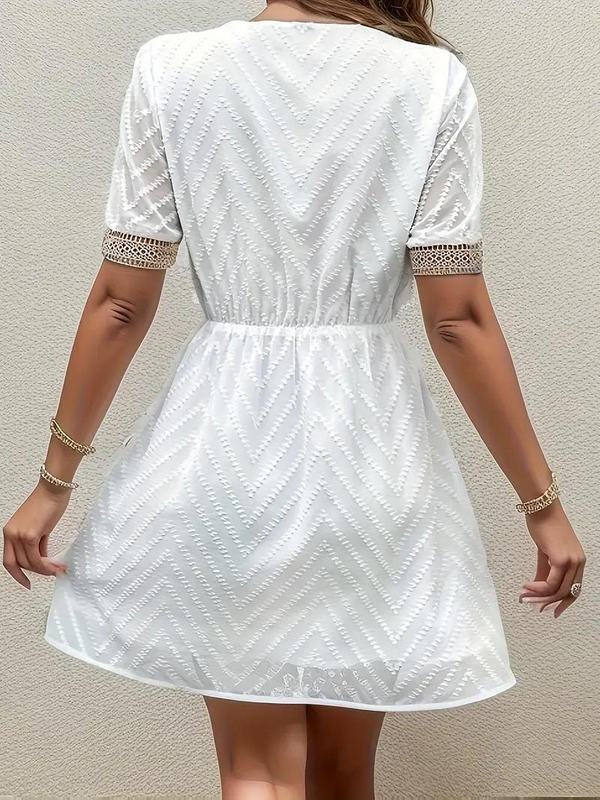 BRINLEY | Stylish V-Neck Boho Dress