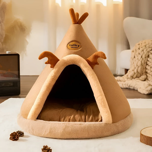 A Chic and Cozy Tent for Pets