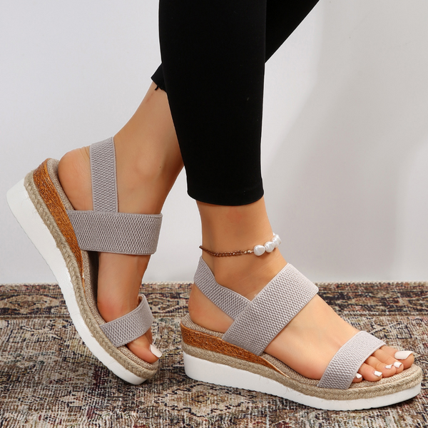 Elliana | Stretchable Ankle Strap Sandal