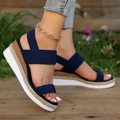 Elliana | Stretchable Ankle Strap Sandal