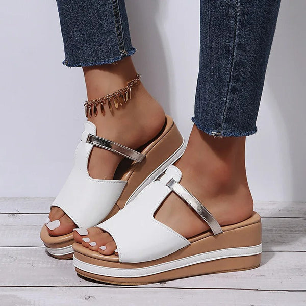 Angelica | Casual Wedge Sandals