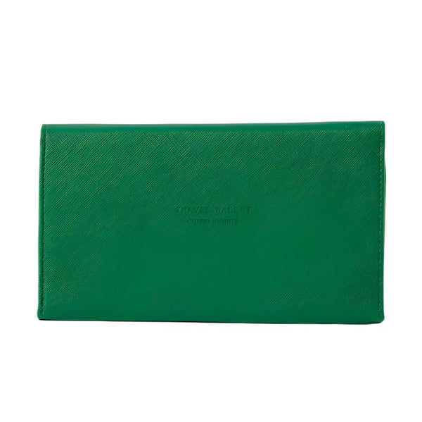 Cymer | Green Travel Wallet Passport Holder
