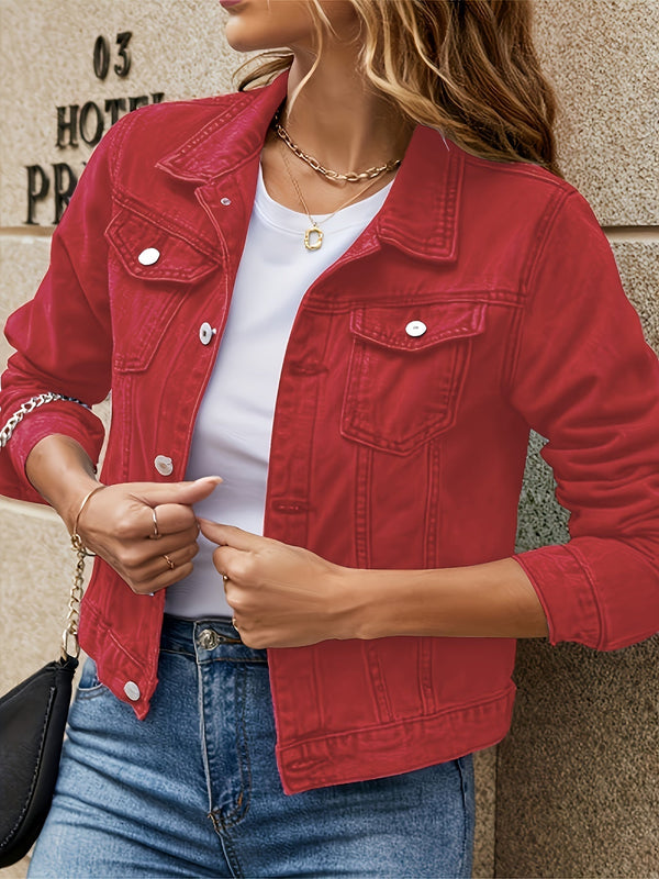 HAZEL | Stylish Denim Jacket