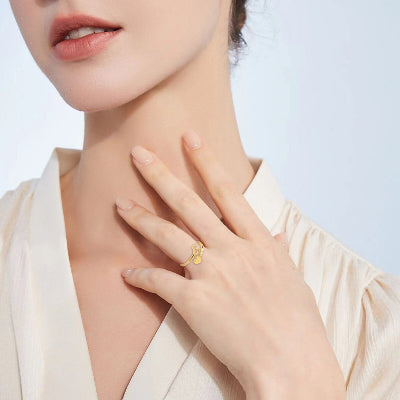 Evie – Initial Heart Ring – Personalized Jewelry for Every Occasion