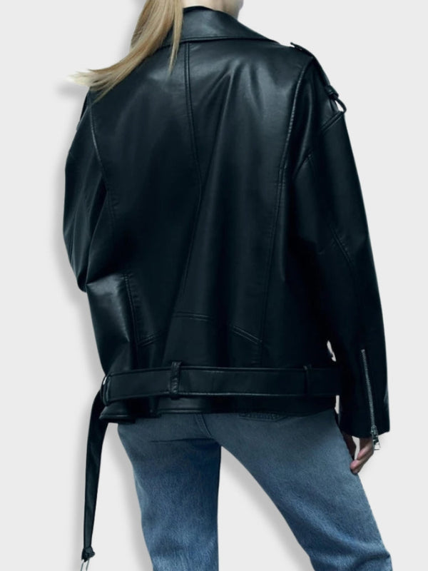 ASTRIA | Black Leather Jacket