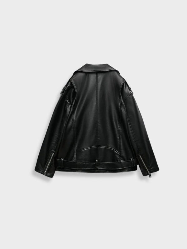 ASTRIA | Black Leather Jacket