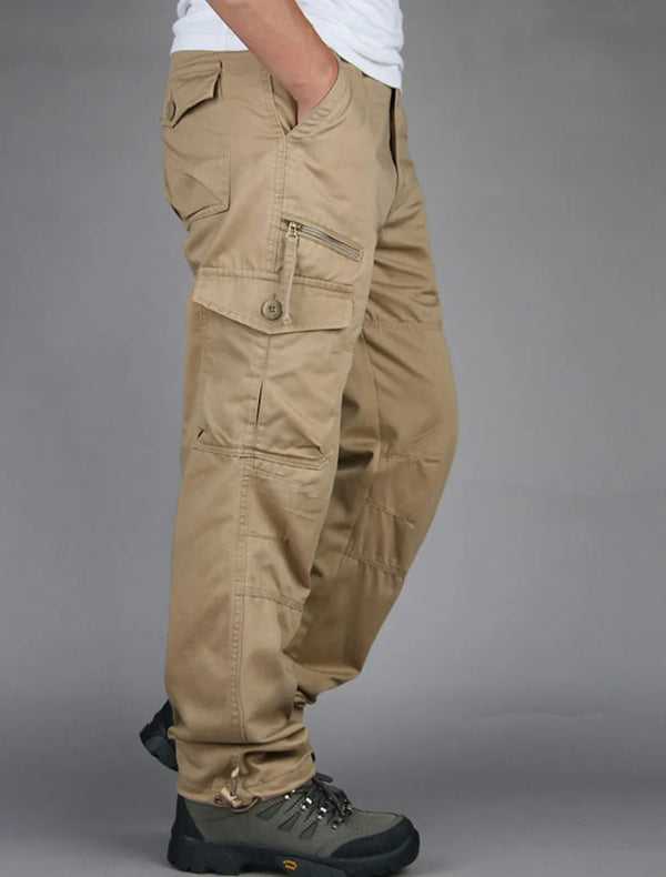 Julio | Unusual Straight Cargo Pants for Men