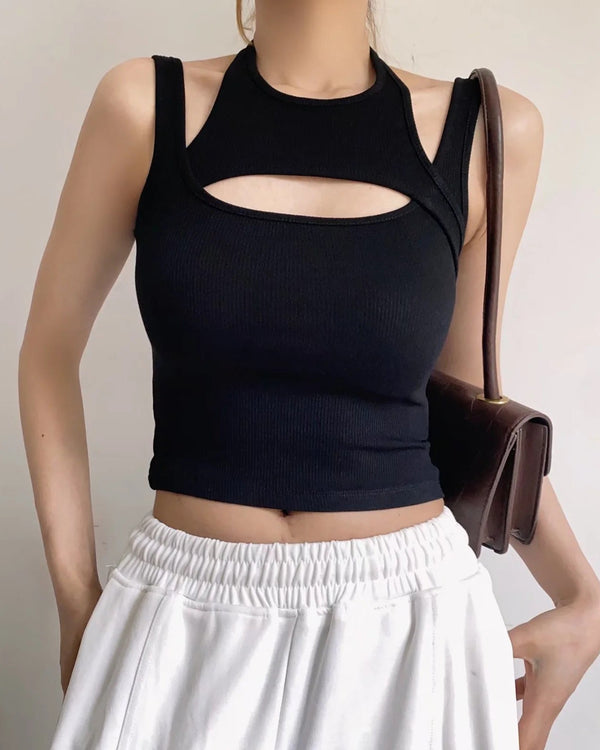 ALLISON | Ribbed Off-Shoulder Camisole