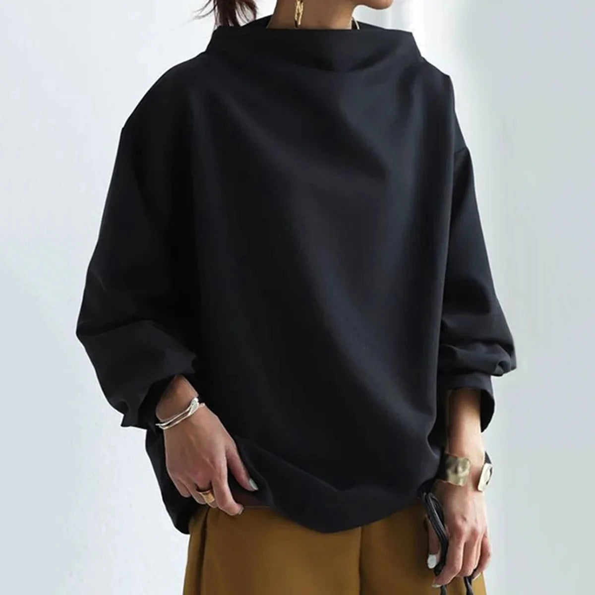 Faith | High Neck Blouse