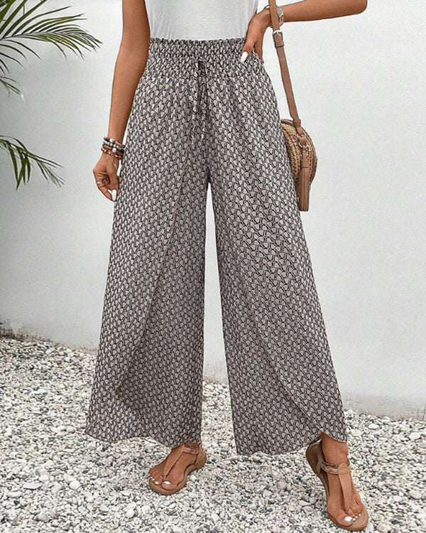 Brynne | Geometric Print Women's Trouser