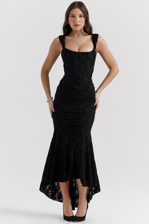 PALOMA | Elegant Asymmetrical Maxi Dress