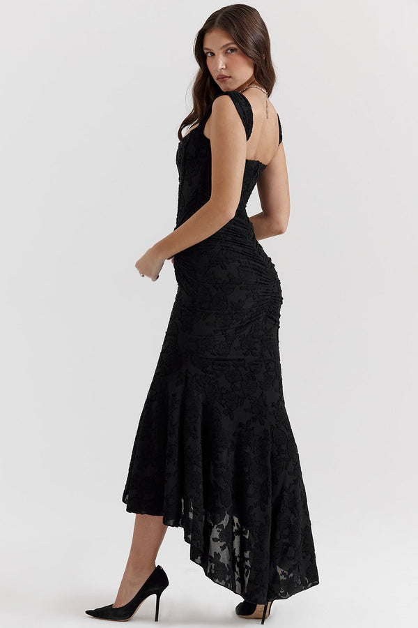 PALOMA | Elegant Asymmetrical Maxi Dress