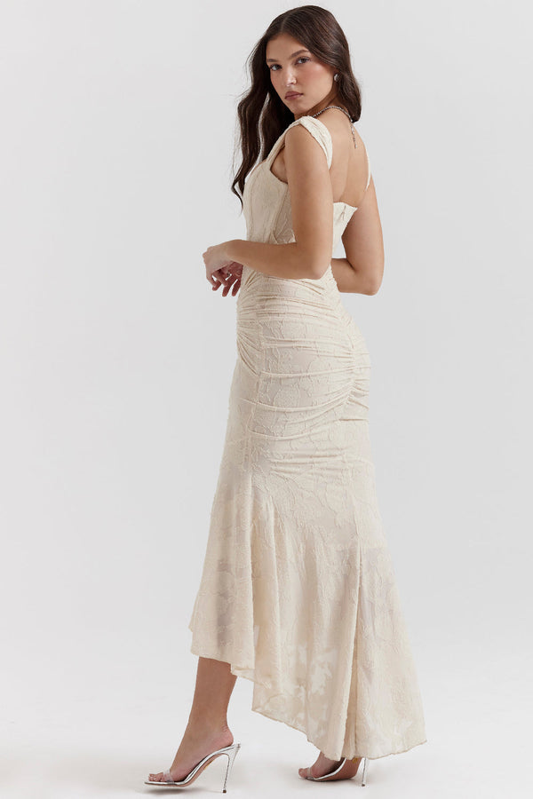 PALOMA | Elegant Asymmetrical Maxi Dress