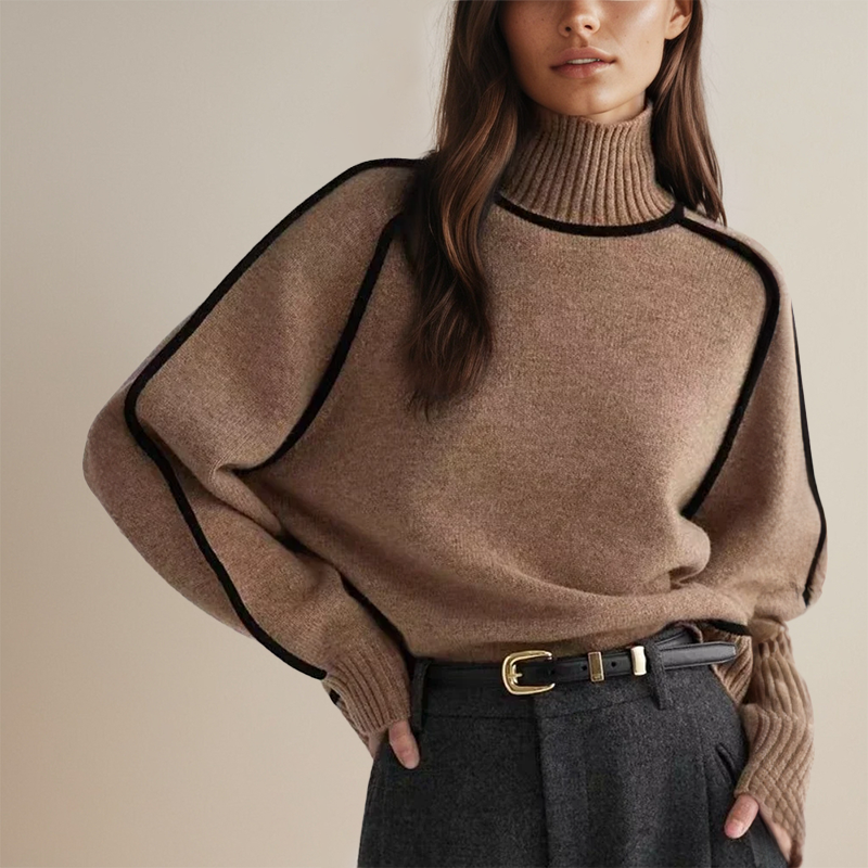 KIRA | Trendy Turtleneck Sweater