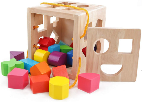 SortMaster | Engaging Wooden Shape Cube