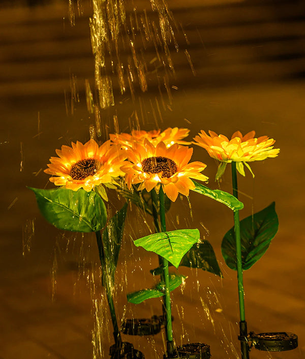 SunBloom – Waterproof Solar Sunflower Lamp – For a Bright & Cheerful Garden Glow