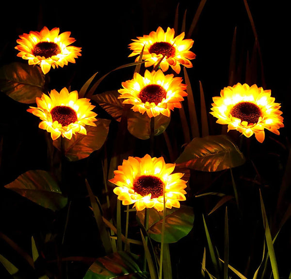 SunBloom – Waterproof Solar Sunflower Lamp – For a Bright & Cheerful Garden Glow