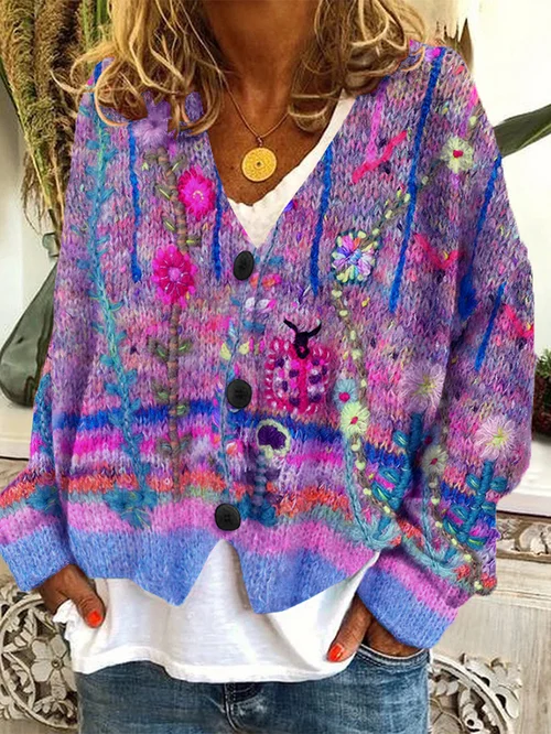 AVERY | Vibrant Women's Cardigan