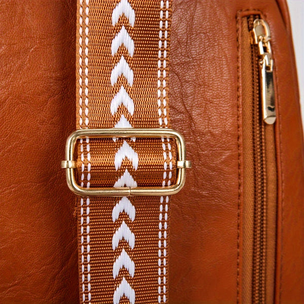 Pilar | Vintage Charm Large Crossbody Bag