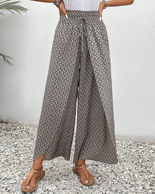 Brynne | Geometric Print Women's Trouser