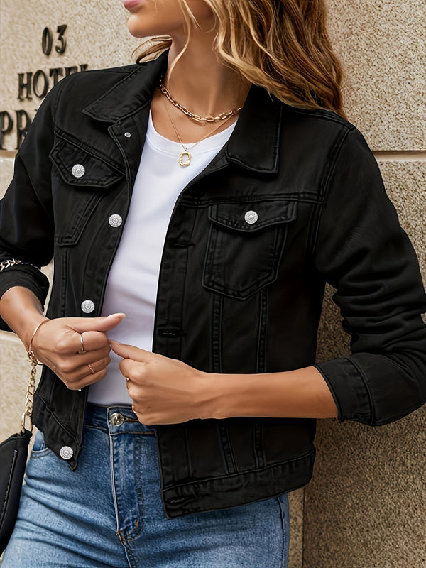 HAZEL | Stylish Denim Jacket