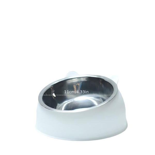 Elevated Cat Food Bowl – Ergonomic Design for Comfortable Eating