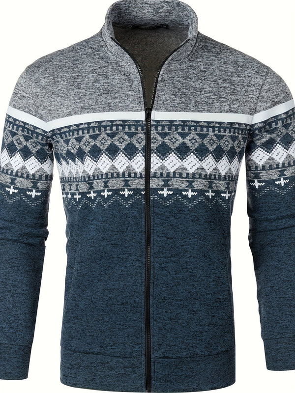 James | Retro Stretch Cardigan for Men