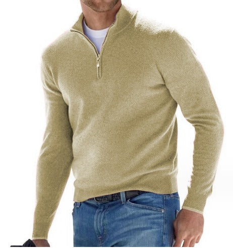 Men's Half Zip Sweater