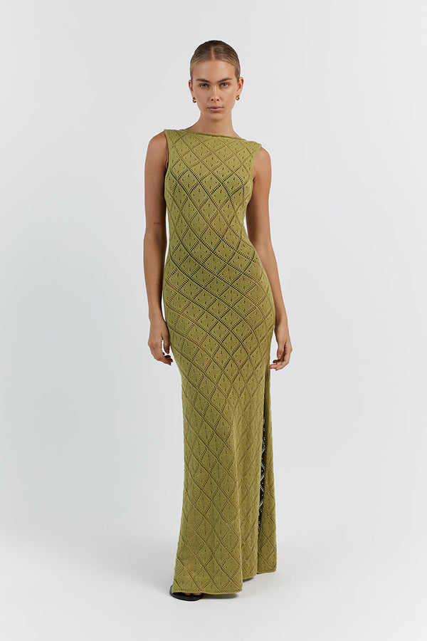 MARIN | See Through Maxi Dress