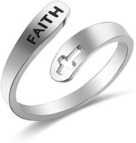 Matilda – Adjustable "Faith" Ring – Inspirational & Elegant