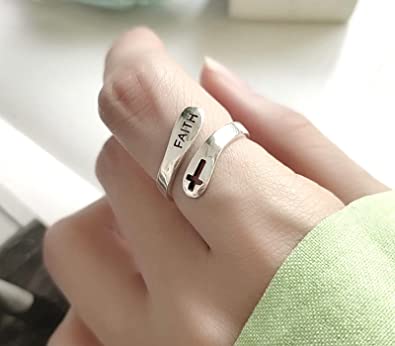 Matilda – Adjustable "Faith" Ring – Inspirational & Elegant