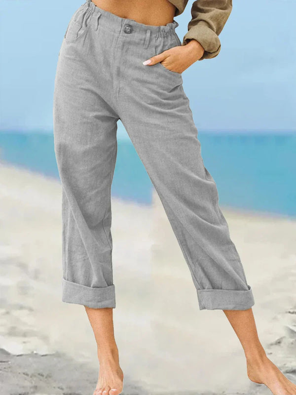 Lorrie | Elegant Women's Cropped Trousers