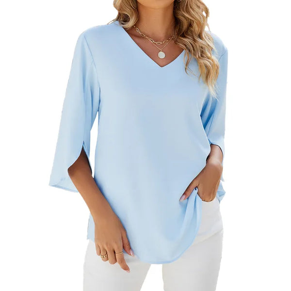 Lani | Casual V-neck Blouse