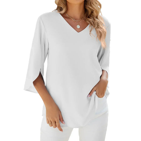 Lani | Casual V-neck Blouse