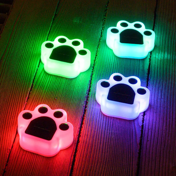 PawGlow – Wireless Solar Paw Print Garden Lighting – For a Fun & Eco-Friendly Outdoor Glow