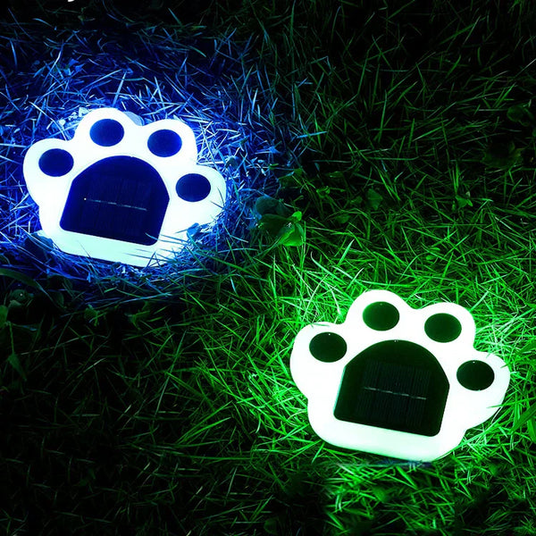 PawGlow – Wireless Solar Paw Print Garden Lighting – For a Fun & Eco-Friendly Outdoor Glow