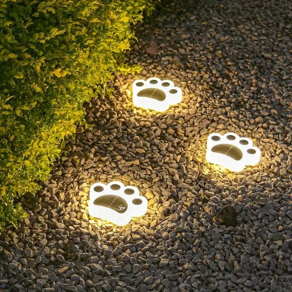 PawGlow – Wireless Solar Paw Print Garden Lighting – For a Fun & Eco-Friendly Outdoor Glow