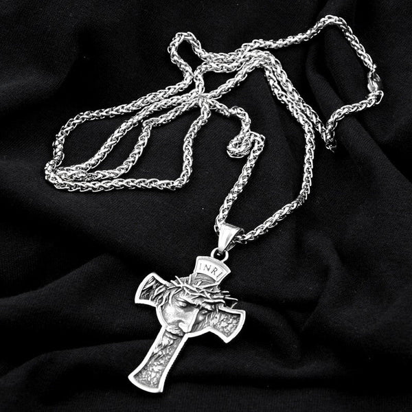 Mason - Cross Pendant with Chain – Elegant & Bold