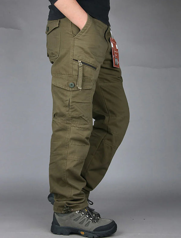 Julio | Unusual Straight Cargo Pants for Men