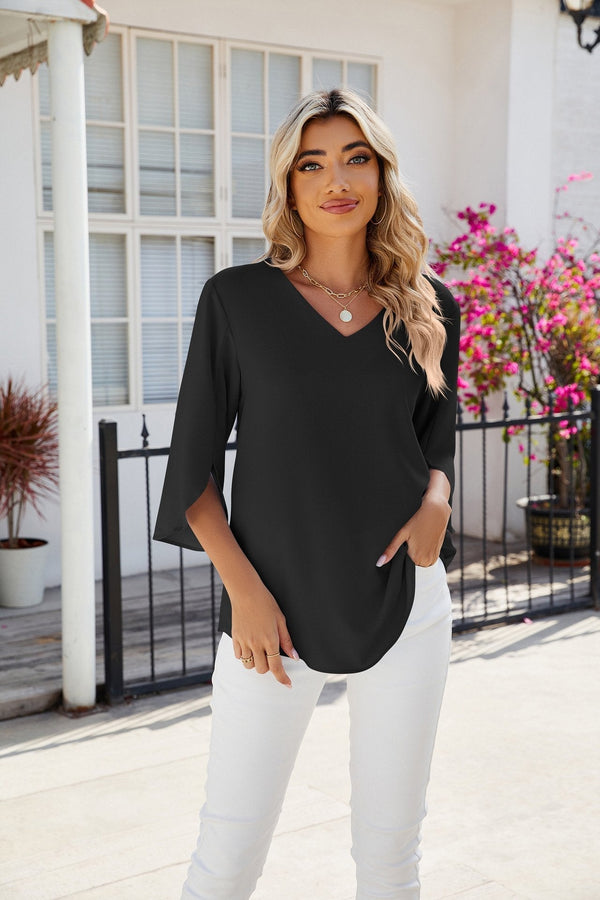 Lani | Casual V-neck Blouse