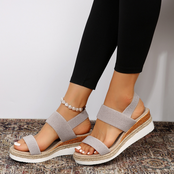 Elliana | Stretchable Ankle Strap Sandal