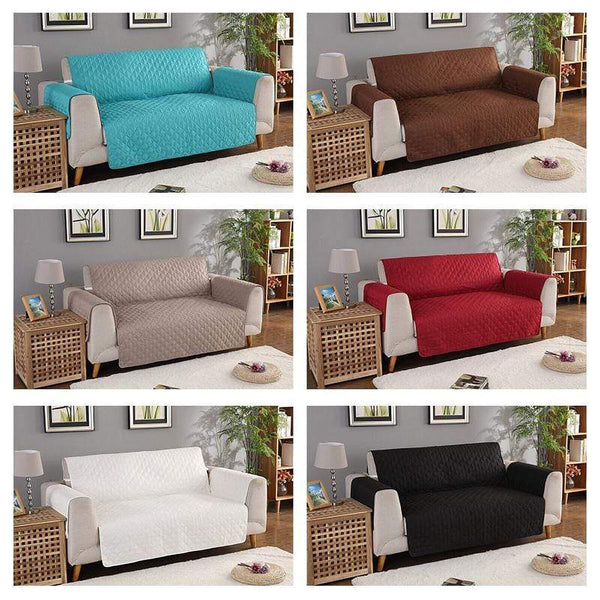 Quilted Sofa Protector Cover - Premium Lounge Slipcover for Ultimate Protection & Comfort