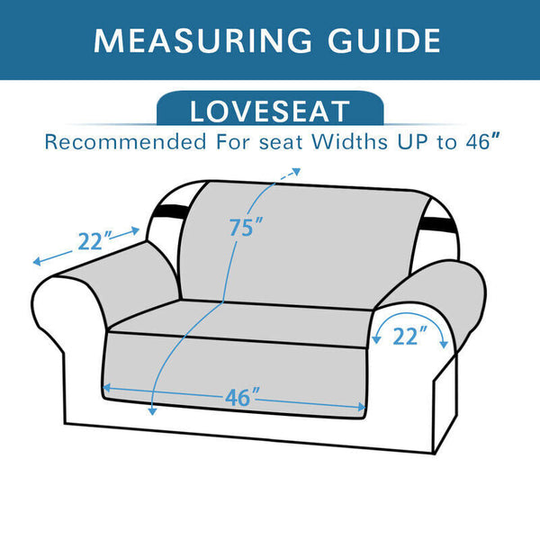 SecureFit Anti-Slip Sofa Cover - Perfect Protection & Comfort for Your Couch