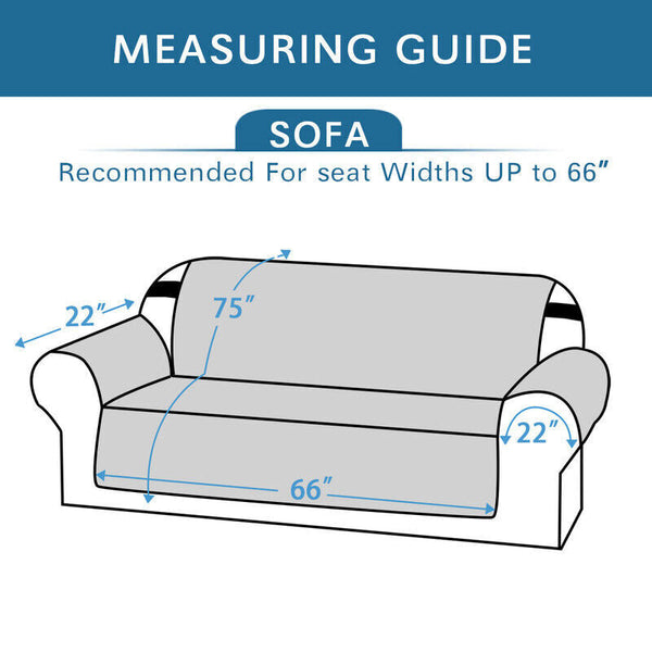 SecureFit Anti-Slip Sofa Cover - Perfect Protection & Comfort for Your Couch