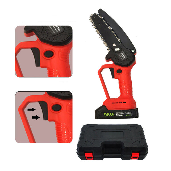 Cordless 6-inch Rechargeable Chainsaw